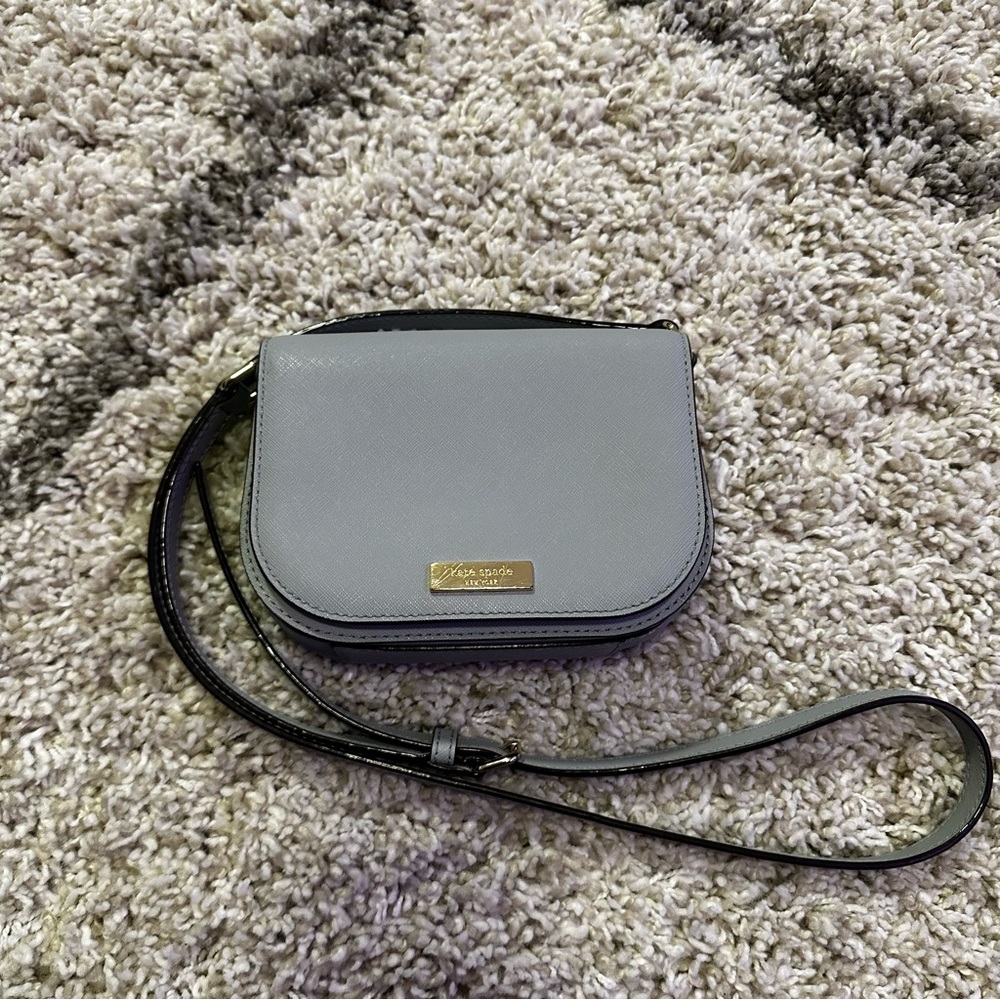Kate Spade Light Gray Crossbody